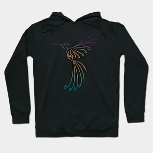 Gradient Hummingbird Hoodie